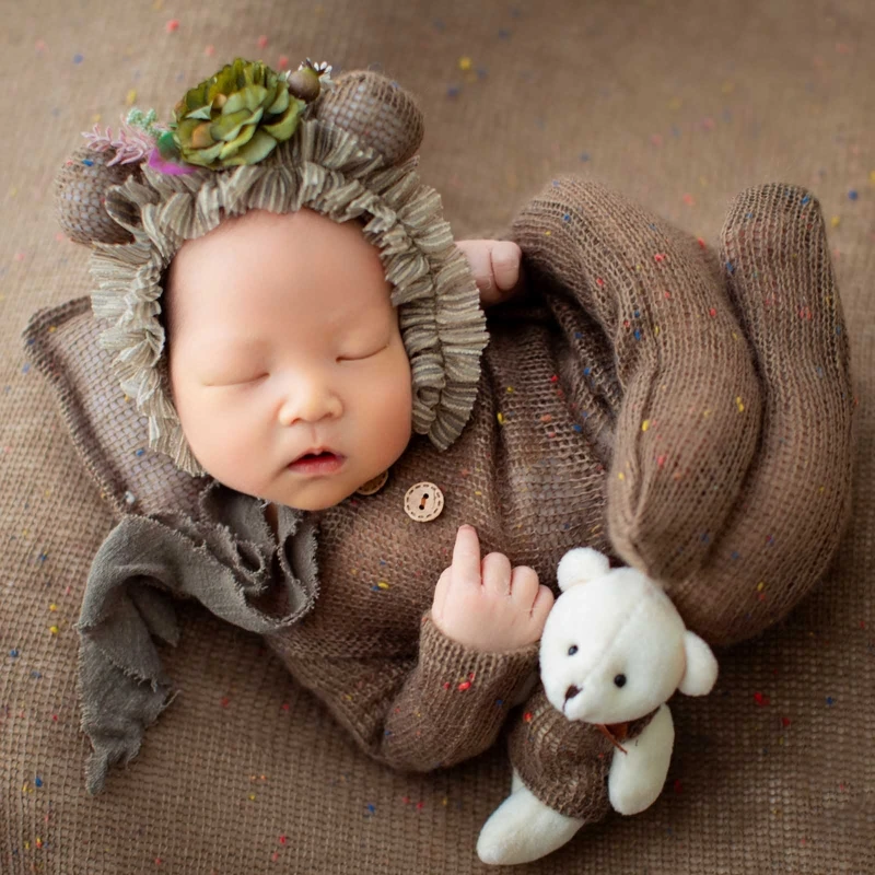 

150*165cm Backdrop Newborn Photography Props Blanket Baby Blanket Swaddling Photo Backdrop Shoot Studio