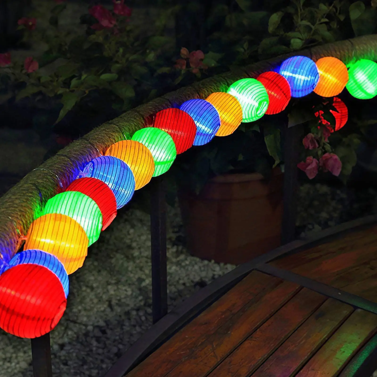 

LED Solar Lantern Lamp Waterproof Outdoor Party Decor Hanging Light Garden Party Decor Hanging Light Festival Lampion Land