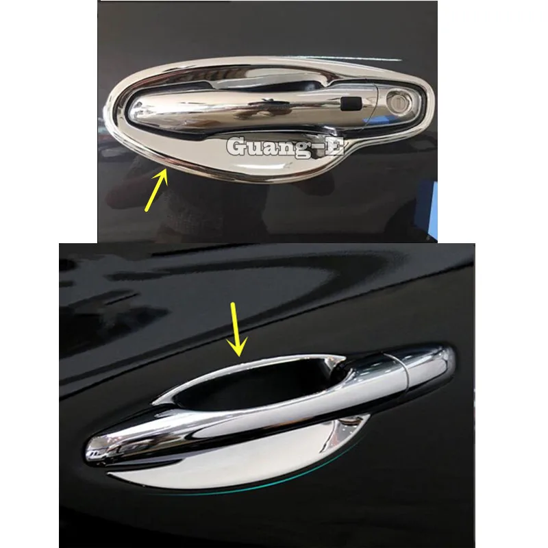 

Для Kia Sorento L 2015 2016 2017 Стайлинг кузова автомобиля детектор отделка ABS хром внешняя дверь чаша палка лампа рамка панель вытяжки