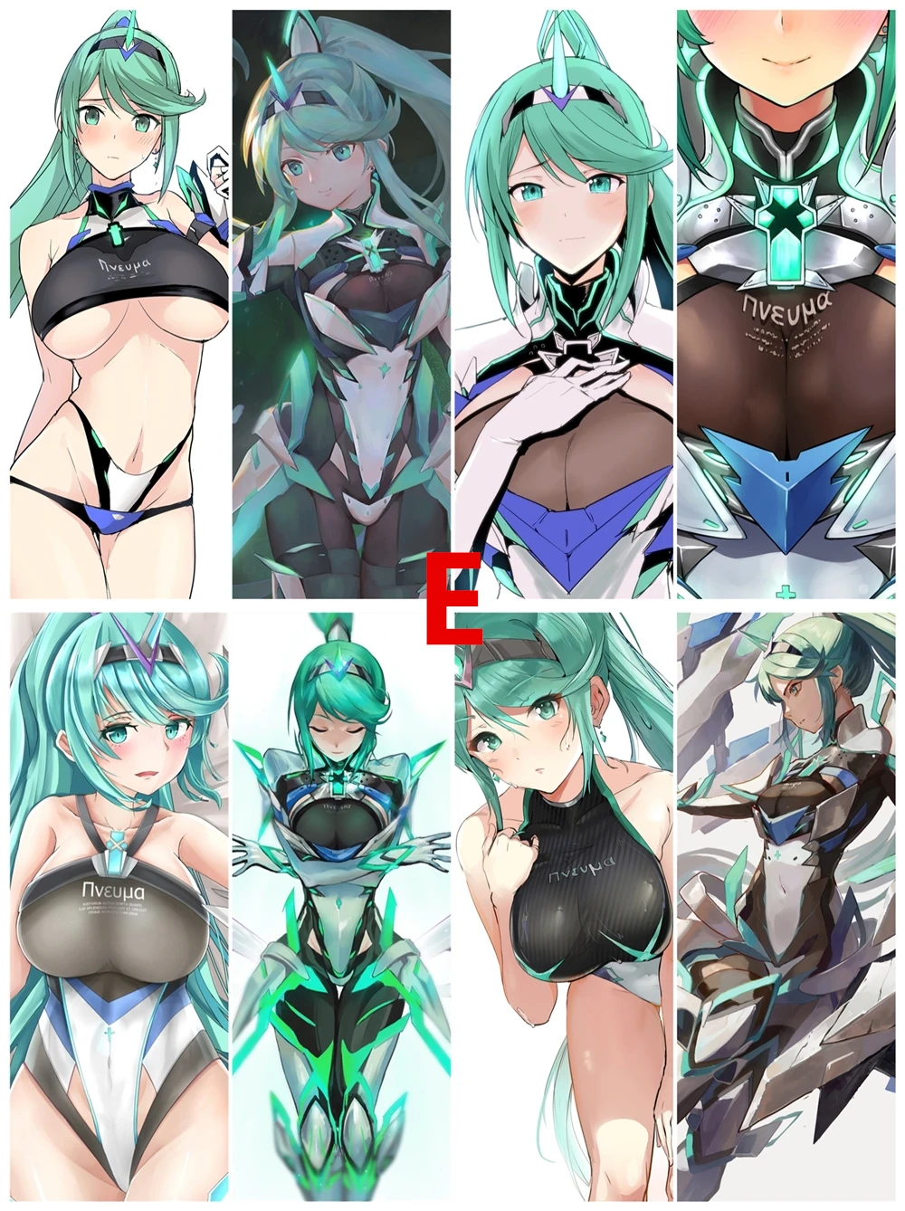 8 шт./компл. ПВХ Lesezeichen закладки аниме Xenoblade Chronicles 2 закладки
