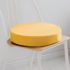 Круглая подушка для сиденья F или офисное кресло, круглая Съемная подушка для стула, мягкая подушка для сиденья, противоскользящая хлопковая подушка для сидения