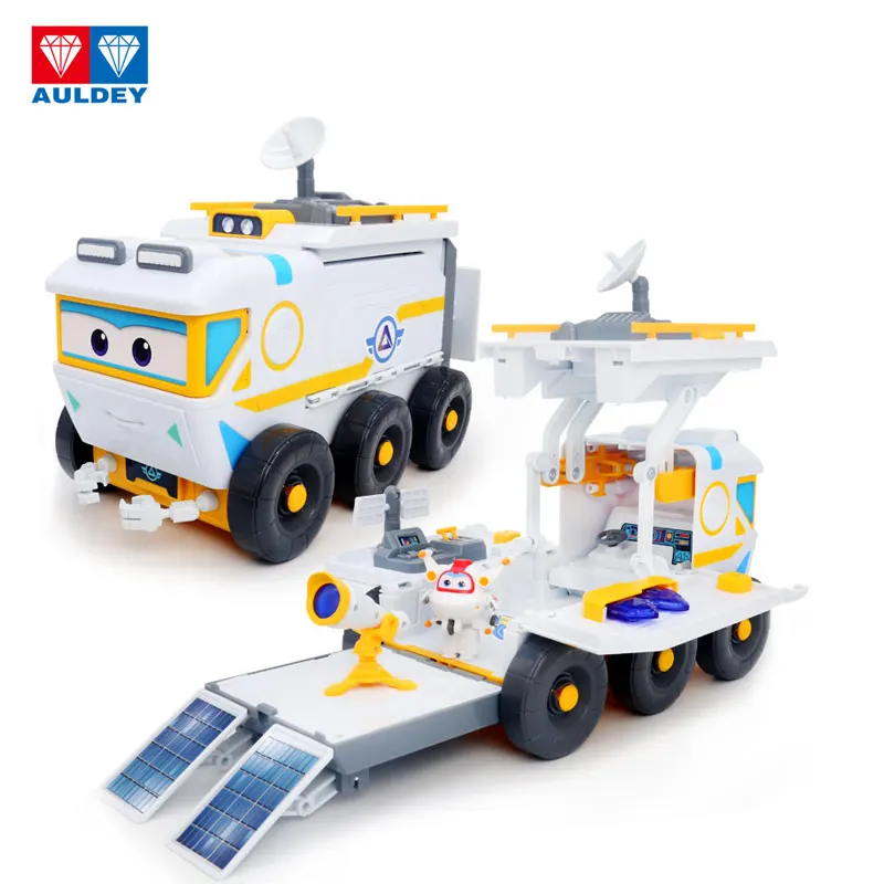 Настоящий робот трансформер AULDEY Super Wings Ledi игрушка счастливого космоса и дяди