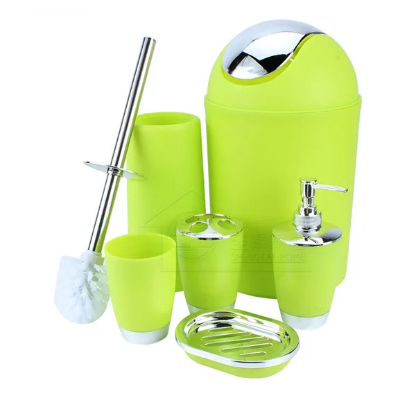 6 шт. пластиковые контейнеры для туалетных принадлежностей | Дом и сад