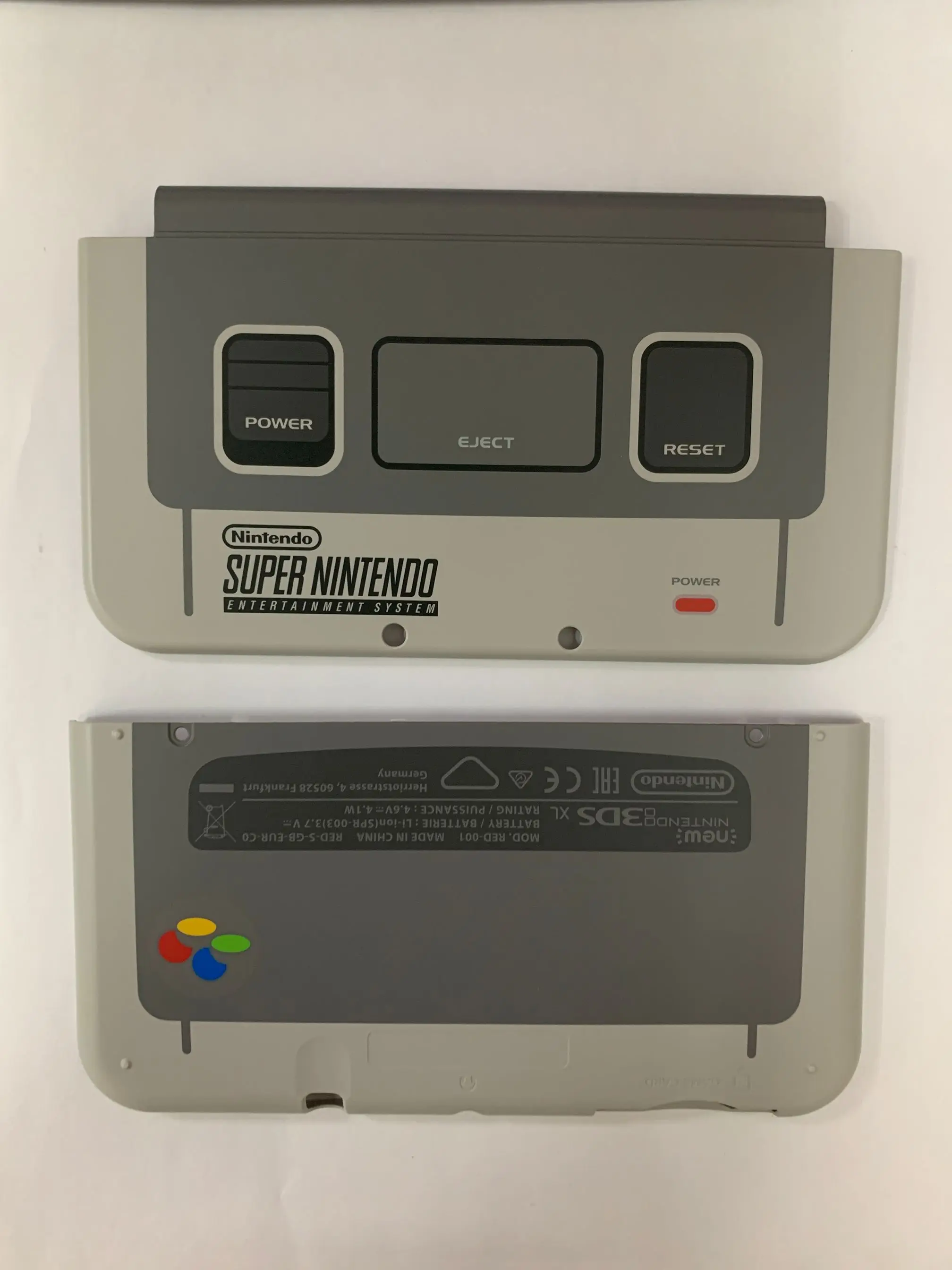 Оригинальный верх или Нижняя оболочка чехол Корпус для нового 3dsxl 3ds xl США