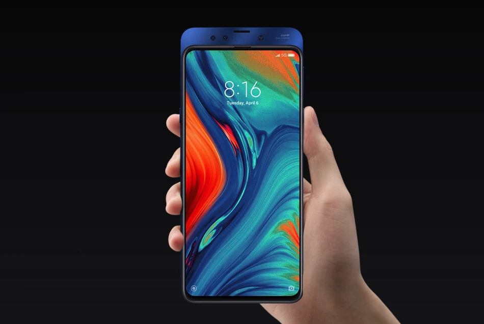 Глобальная версия Xiaomi mi x 3 5G Net 6GB 64 GB/6 GB 128GB rom Смартфон Snapdragon 855 6,39 ''3800 mAh MP фронтальная камера 5G