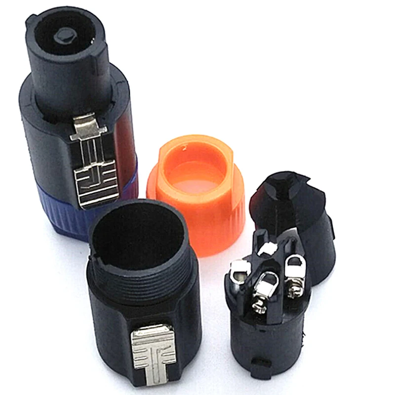 1/2 шт. 4-контактные разъемы для авиационного динамика типа Nl4fx 4-полюсный штекер