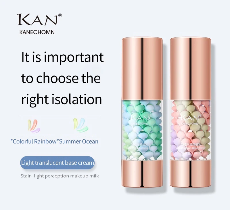 Hot Sale Three Colors Liquid Concealer Mixed Isolation Lotion Fill Pores Moisturizing Bright Skin Face Foundation Primer Base | Красота и
