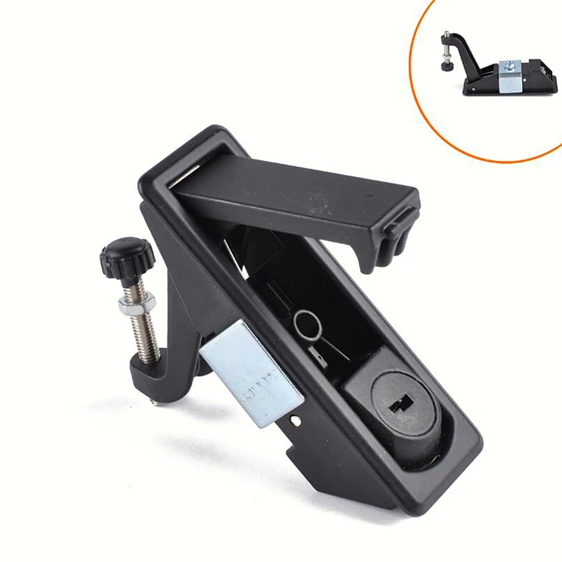 

Adjustable Flush Lever Compression Locks Doors Latch with Keys for Boat RV Yacht Tool Box Camper Trailer