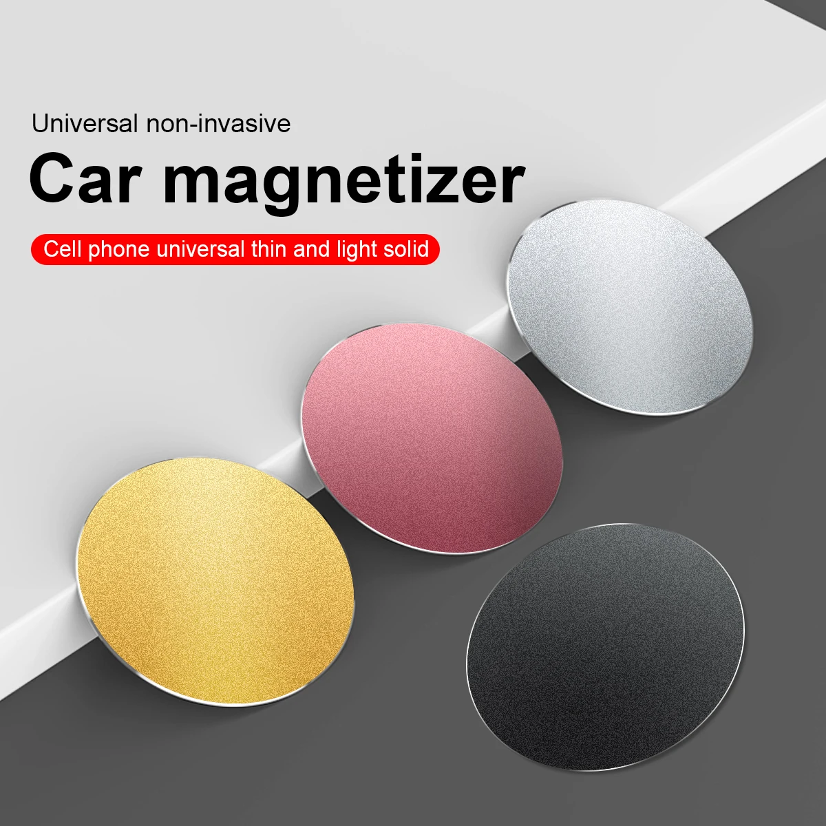 

4Pcs/set Magnetic Metal Plate For Car Phone Holder Universal Iron Sheet Disk Sticker Mount Mobile Phone Magnet Stand For IPhone
