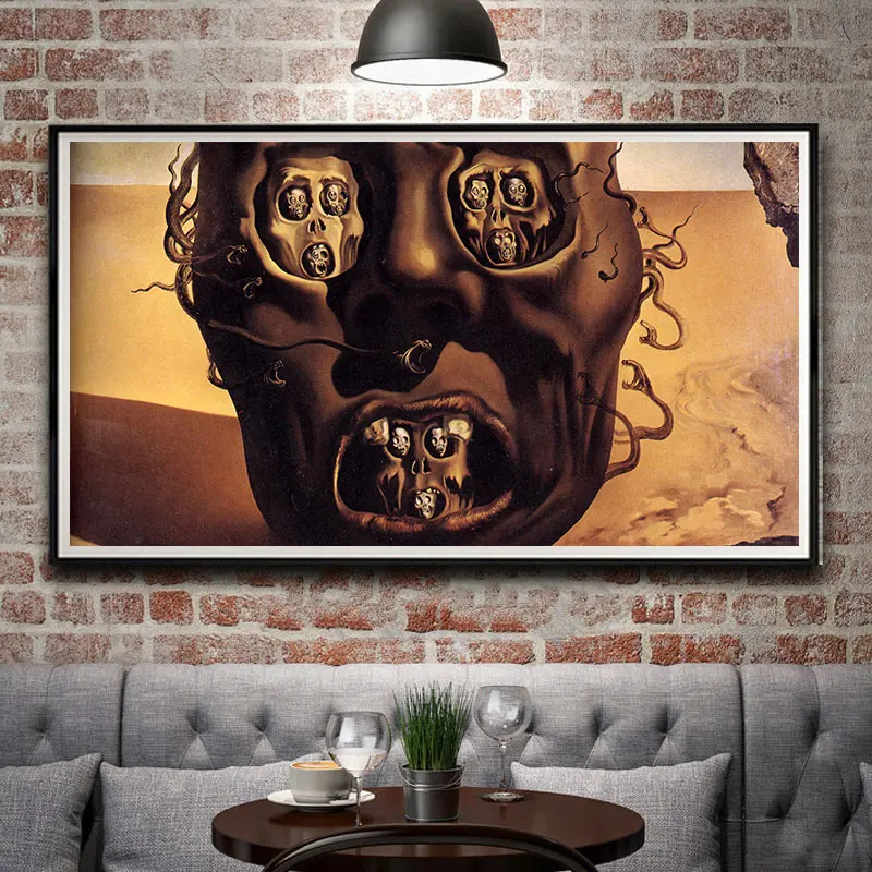 Фантастическая картина с изображением героев из мультфильма История черепа