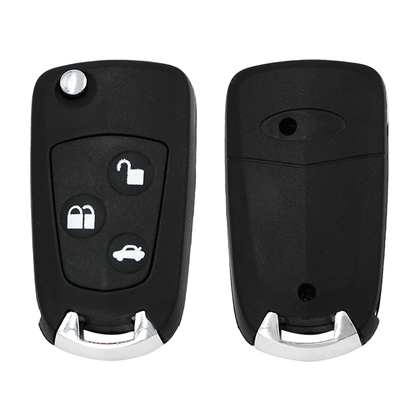 Распродажа! 3 кнопки дистанционного складывания флип чехол для ключей Fob Ford Focus KA