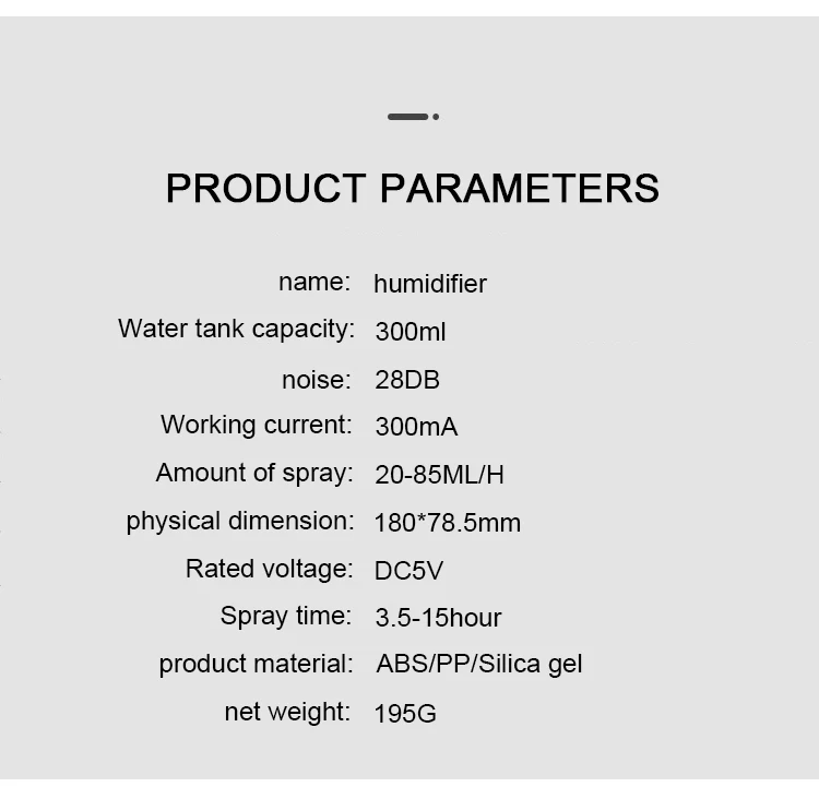 ultrasonic cool mist humidifier mini car desktop super quiet operation can adjust the size cold 7color led light | Спорт и