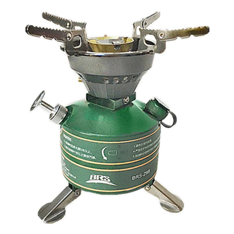

BRS-29B Camping Outdoor Stove Gasoline Stove Simple Oil Stove Non-Preheating Fishing Picnic Furnace Boiler Cooker