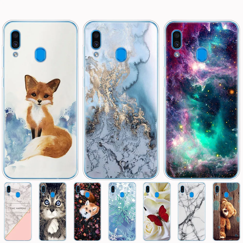 Чехол для Samsung Galaxy A20 силиконовый чехол Бампер A 20 2019 A205F A205 флип-чехол мягкие чехлы