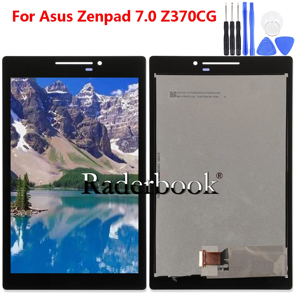 ЖК-дисплей 7 0 дюйма + цифровой преобразователь сенсорного экрана в сборе для Asus