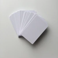 50pcslot blank inkjet matte finish plastic pvc card printed by epson or canon printers used for school card business card