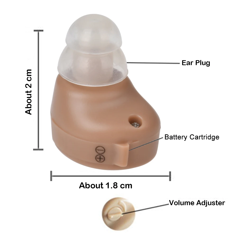 Усилитель звука JECPP слуховые аппараты устройство для усиления слуха в ушах на