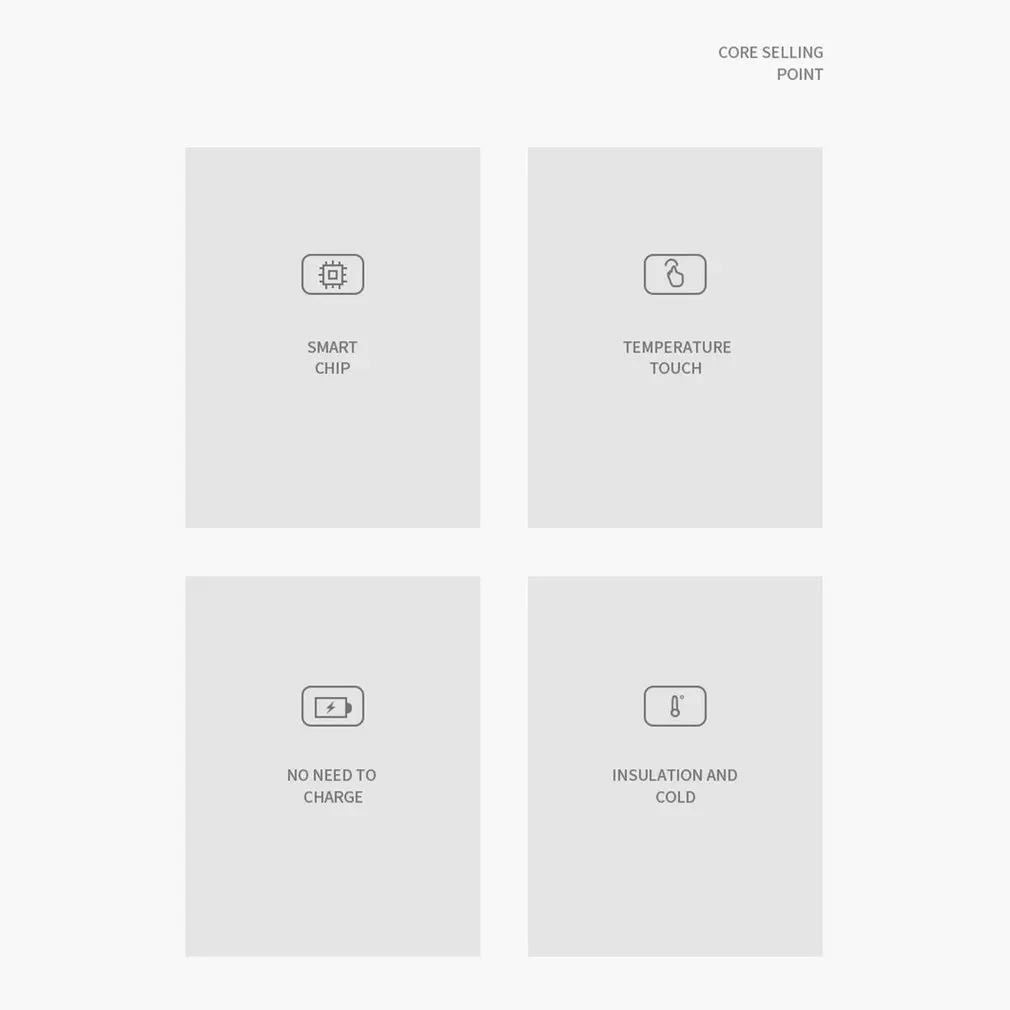 

Lightweight Intelligent Temperature Measuring Mug LED Touch Display Temperature Mug Office Creative Mug