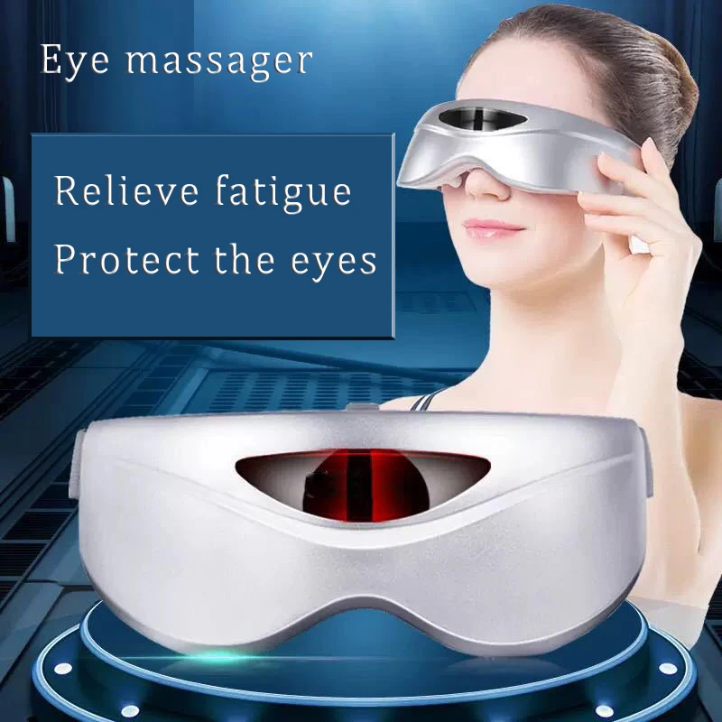 4D умная подушка безопасности Вибрационный массажер для глаз инструмент ухода за