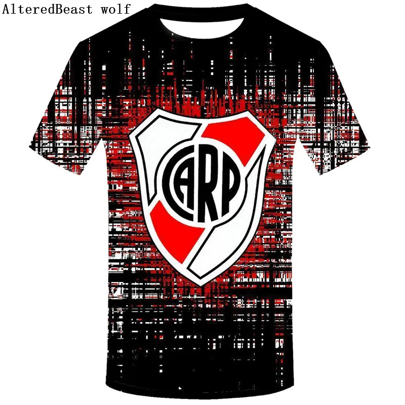 Мужская футболка с 3d принтом летняя круглым вырезом модная короткими рукавами