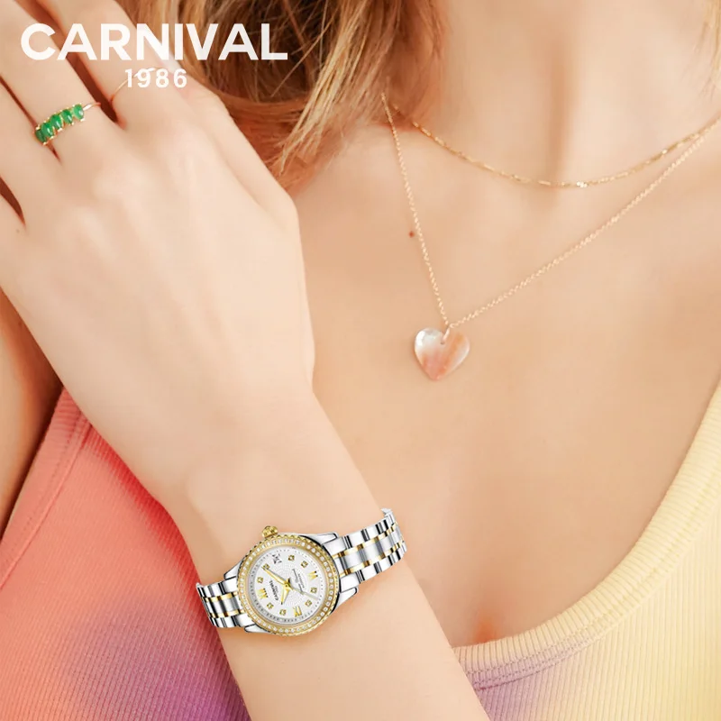 Оригинальные карнавальные женские часы брендовые автоматические механические