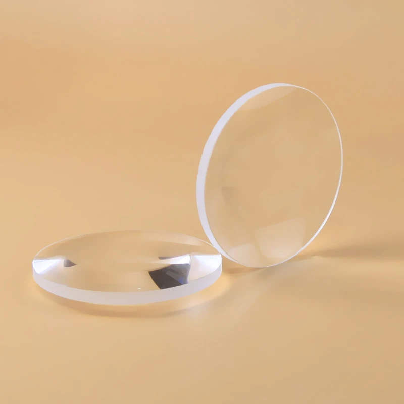 

Factory offer 60/40 optical H-K9L glass stock Double Convex lens for magnifying glass,spot light