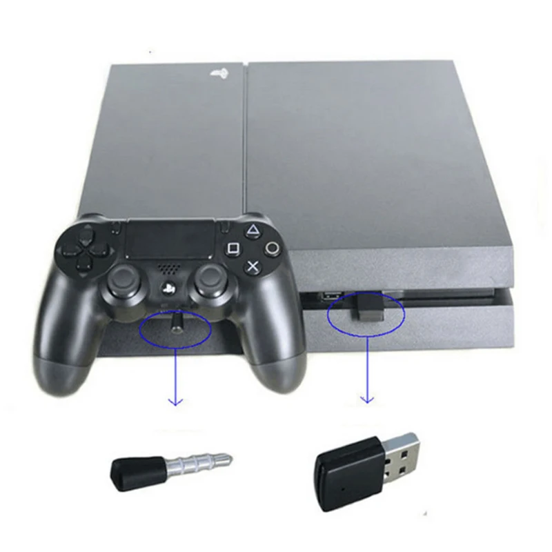 USB bluetooth-адаптер kebidumei 3 5 мм usb-адаптер Bluetooth 4 0 для PS4 стабильные характеристики