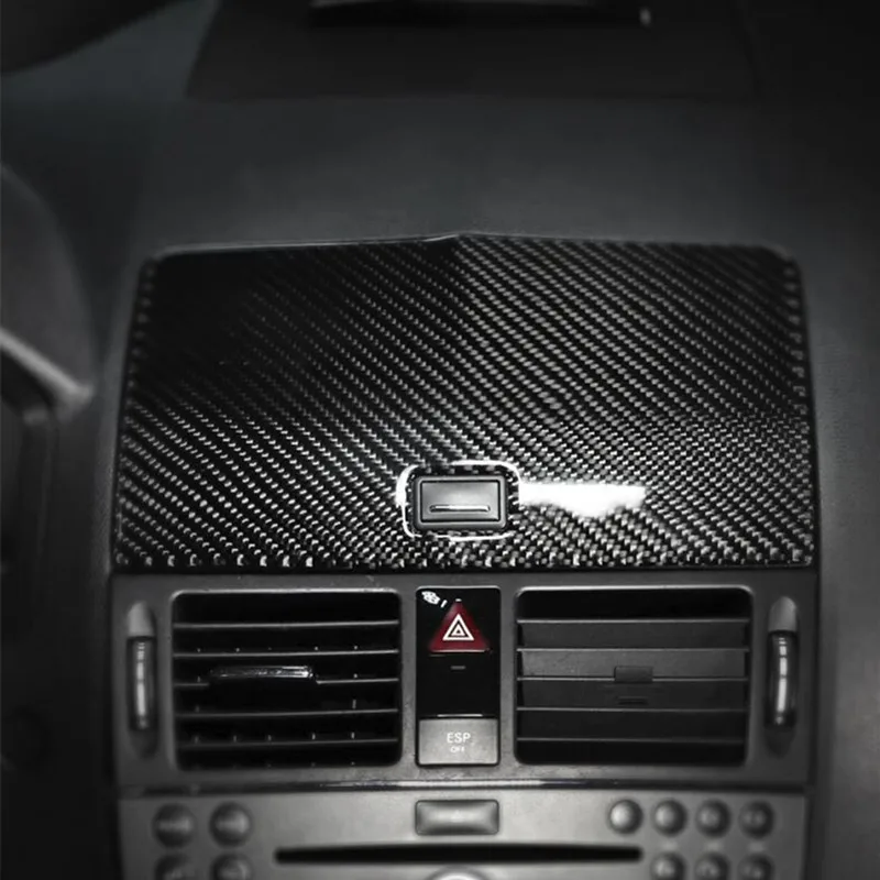 Центральная консоль навигационная панель Крышка Накладка для Mercedes Benz C Class W204