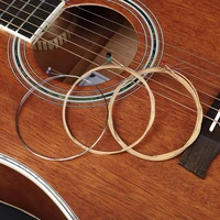 6 pcsset acoustic flok guitar string 012 053 inch steel core phosphor bronze color alloy with proprietary anti rust coat