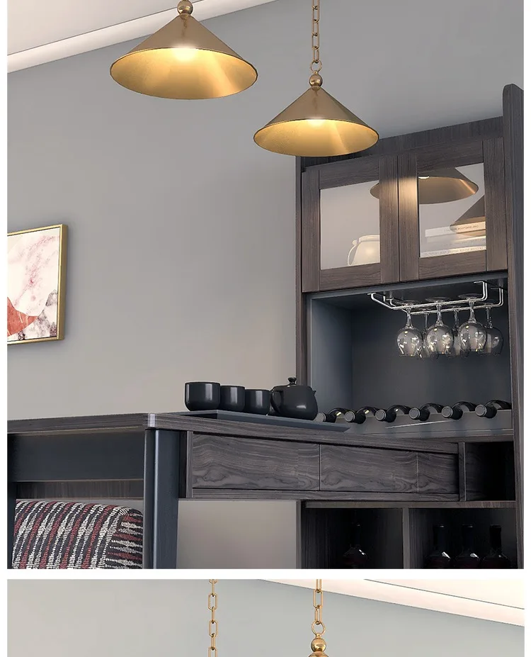 Люстра 1 шт. в античном стиле из латуни для спальни, кухонного бара, винтажных медных светильников для столовой E27, светильник свадебный.