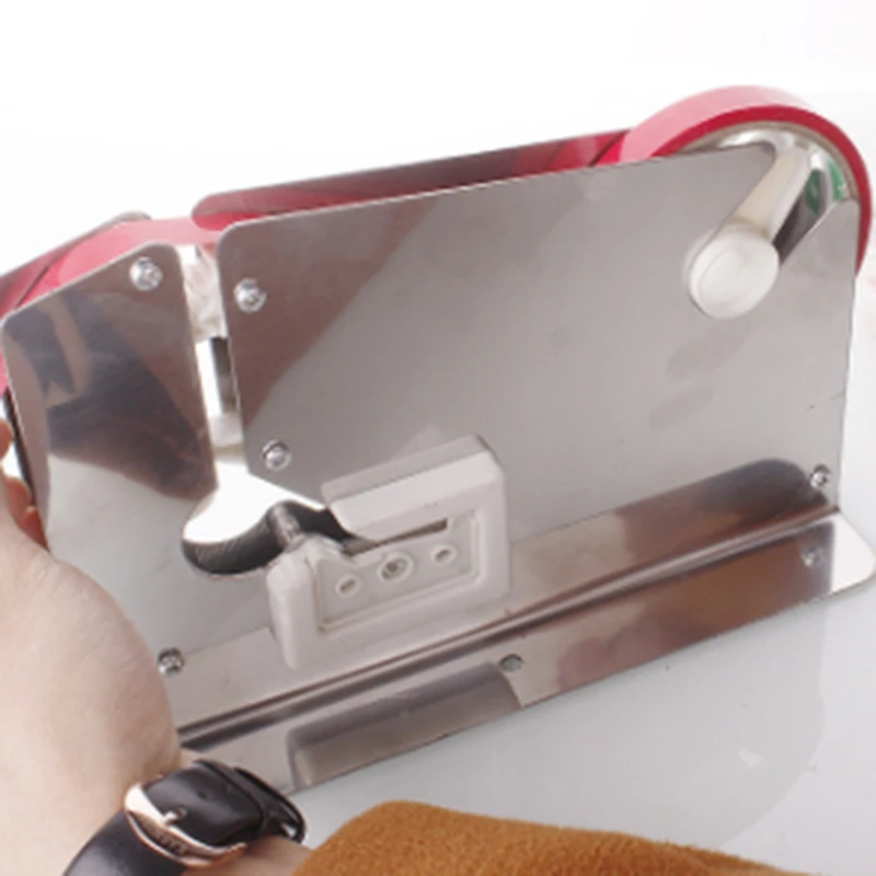 

Hot Stainless Steel Supermarket Bag Sealing Machine Food Packaging Fruit Shop Packer Portable Tape Cutter Dispenser