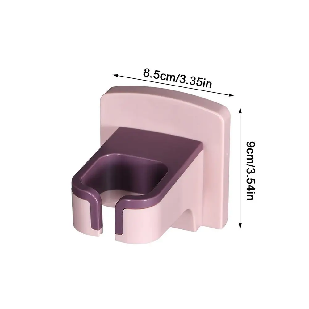 

Wall-mounted Hair Dryer Holder Bathroom Hairdryer Hook Home ABS Storage Shelf No Drilling Bathroom Organizer Storage Shelf Stand