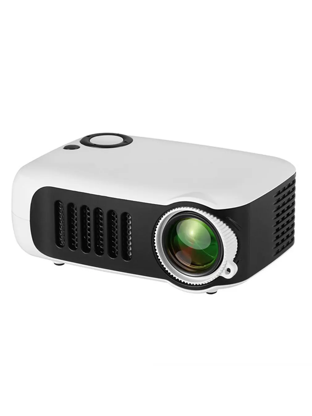 1080P HD Video LCD Mini Projector Built-in Stereo Speaker With 50000 Hours Lamp Life Portable Home A2000 Projectors Proyector
