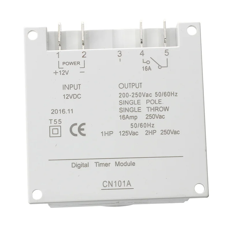 New LCD Digital Control Power Programmable Timer DC 12V 16A Time Relay Switch | Инструменты