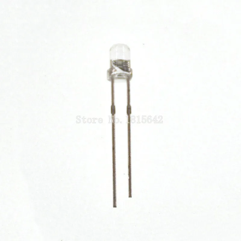 100 шт. яркие светодиодные лампы 3 мм | Электронные компоненты и принадлежности