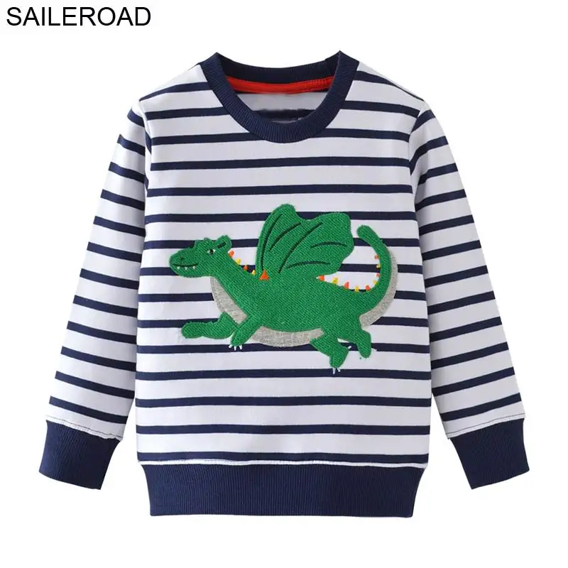 SAILEROAD Модная детская толстовка с принтом из мультфильма для мальчика 5 лет Толстовки с капюшоном для девочек Одежда для малышей Осень Топы - Цвет: 9000 same picture
