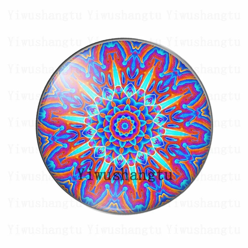 Стеклянный венок с плоским основанием 12/20/25/30 мм