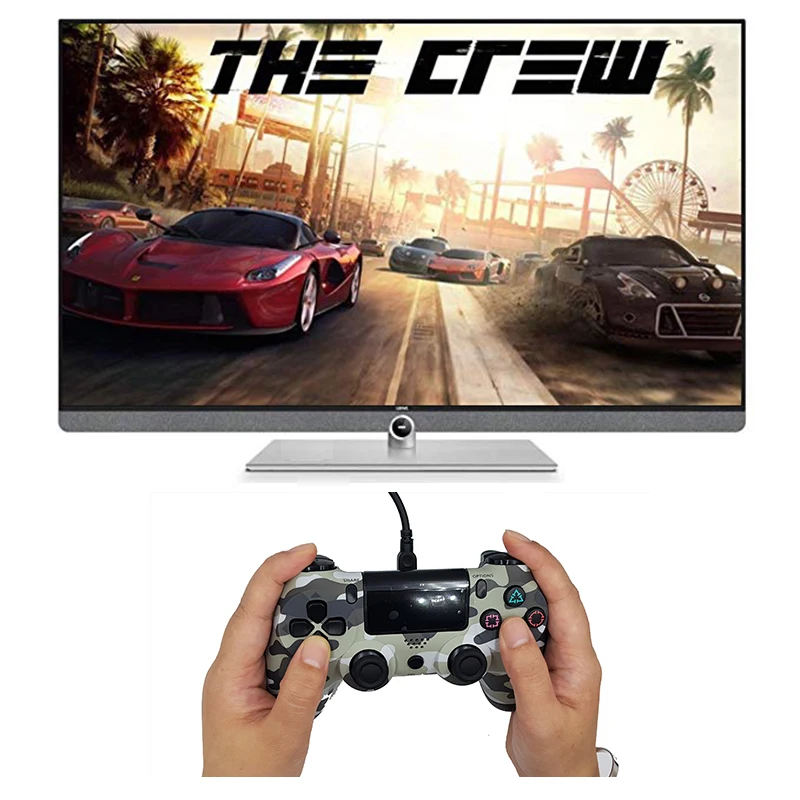 Dualshock 4 проводной джойстик usb для PS4 PRO джойстик геймпад двойной шок для PS4 консоль для Playstation 4 PS3 PC