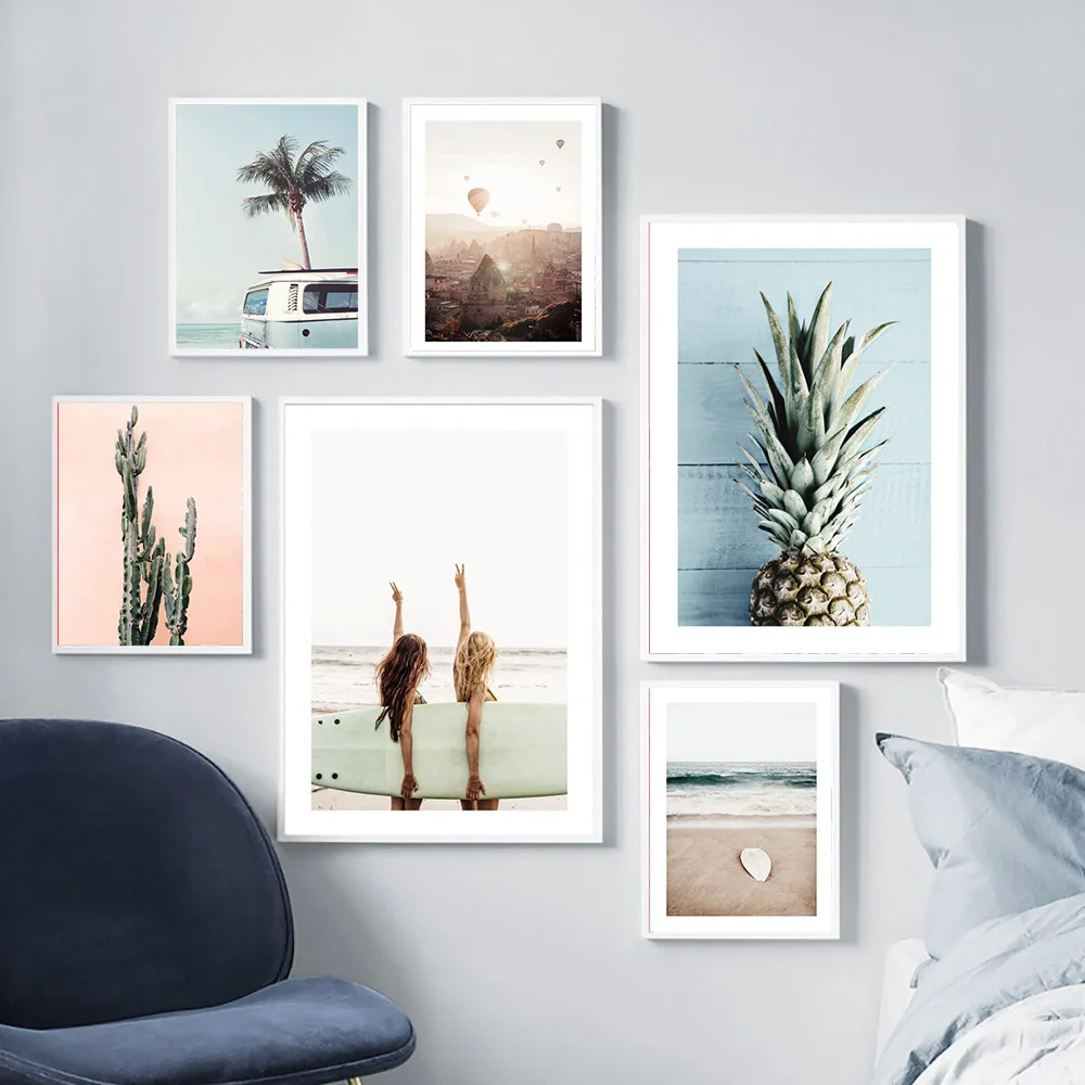 Ocean Beach Picture Kit Full Diamond Square Embroidery Mosai