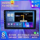 Универсальная автомобильная стереосистема M600S, экран 7862 дюйма, 6 ГБ + 128 ГБ, 1280x720, Android 11, GPS-карта для Volkswagen, Nissan, Hyundai, Kia, Toyota, Honda