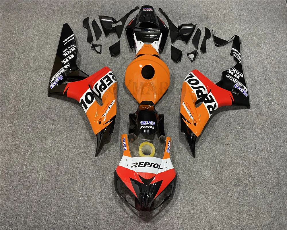 Новинка обтекатели ABS для мотоциклов HONDA CBR 1000RR CBR1000RR 2006 2007 06 07|Полные комплекты