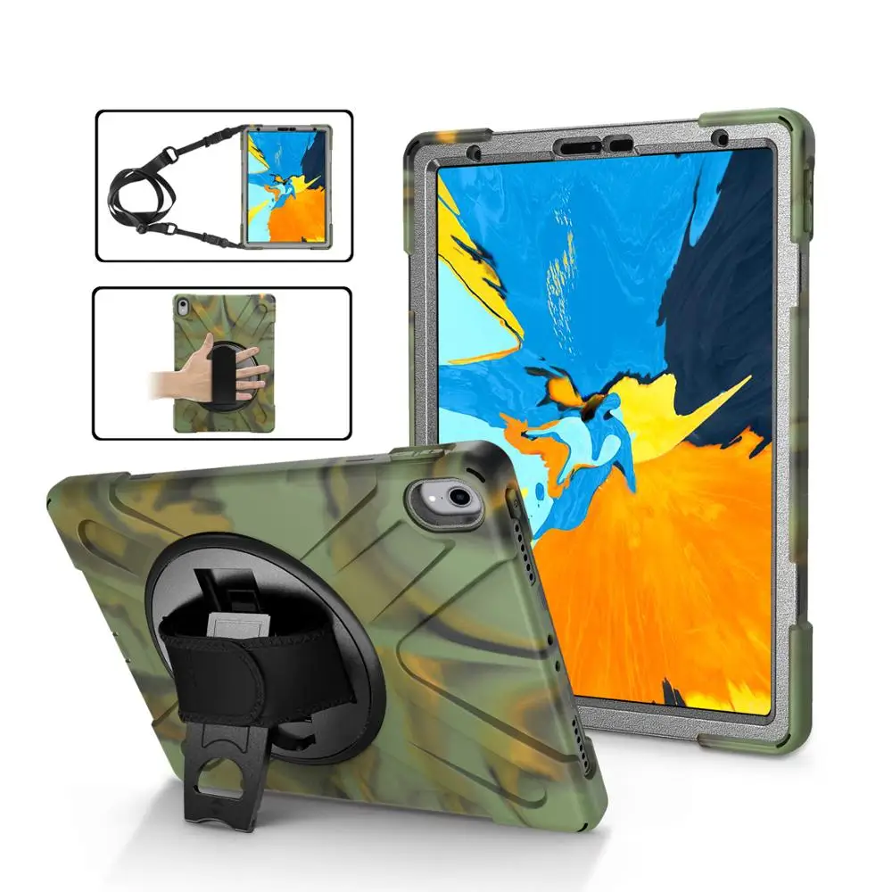 Чехол для ipad 10 2 2019 чехол Apple 7 дюймов A2200 A2198 A2232 защитный ПК + Силиконовый без