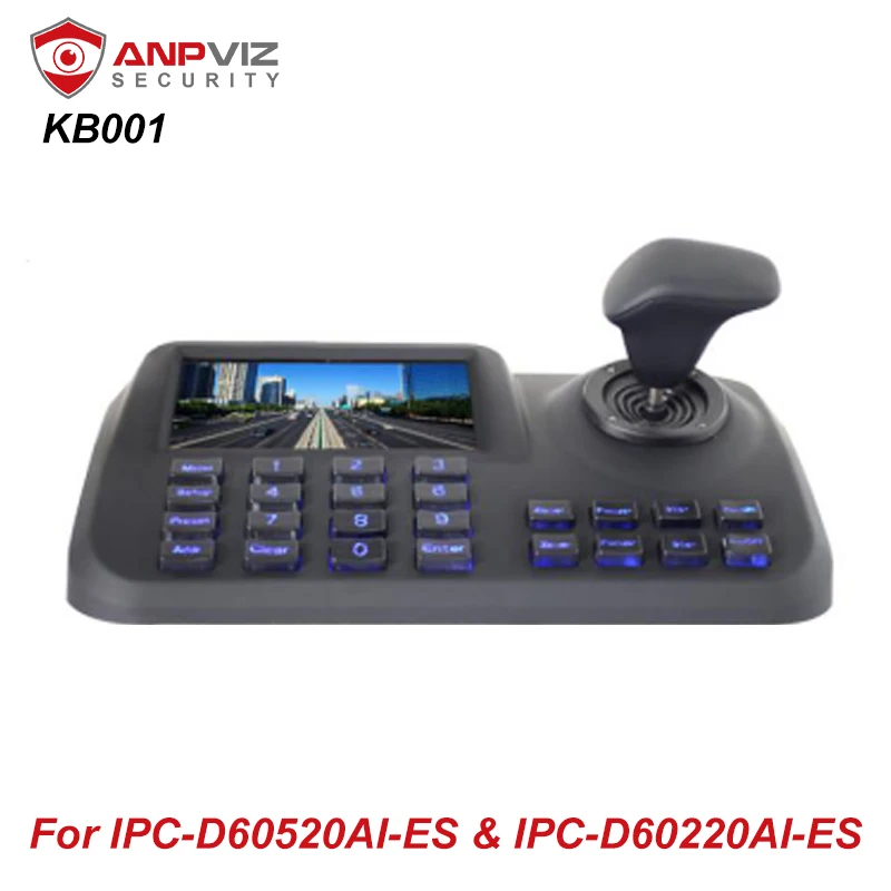 Anpviz Onvif CCTV IP PTZ 3D джойстик сетевая клавиатура контроллер с 5-дюймовым HD ЖК-экраном