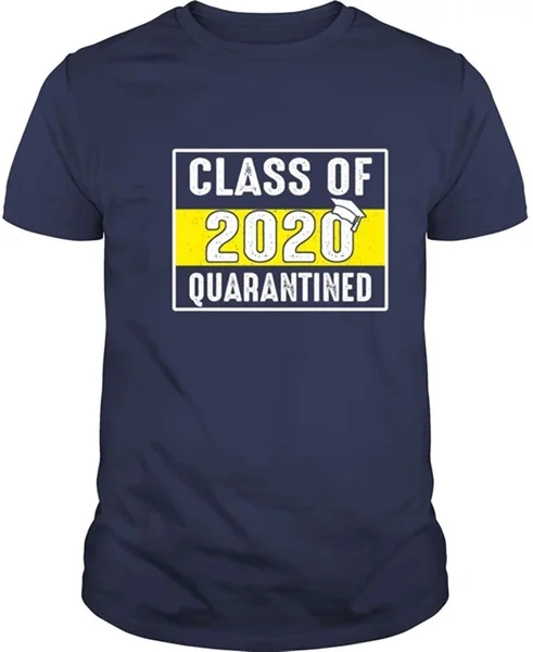 

Class of 2020 Quarantined Funny Graduating Class Quarantine Premium T-Shirt