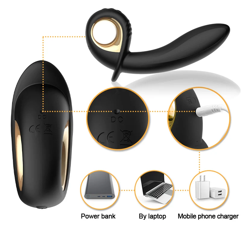 Надувной анальный вибратор фаллоимитатор Анальная пробка массажер простаты