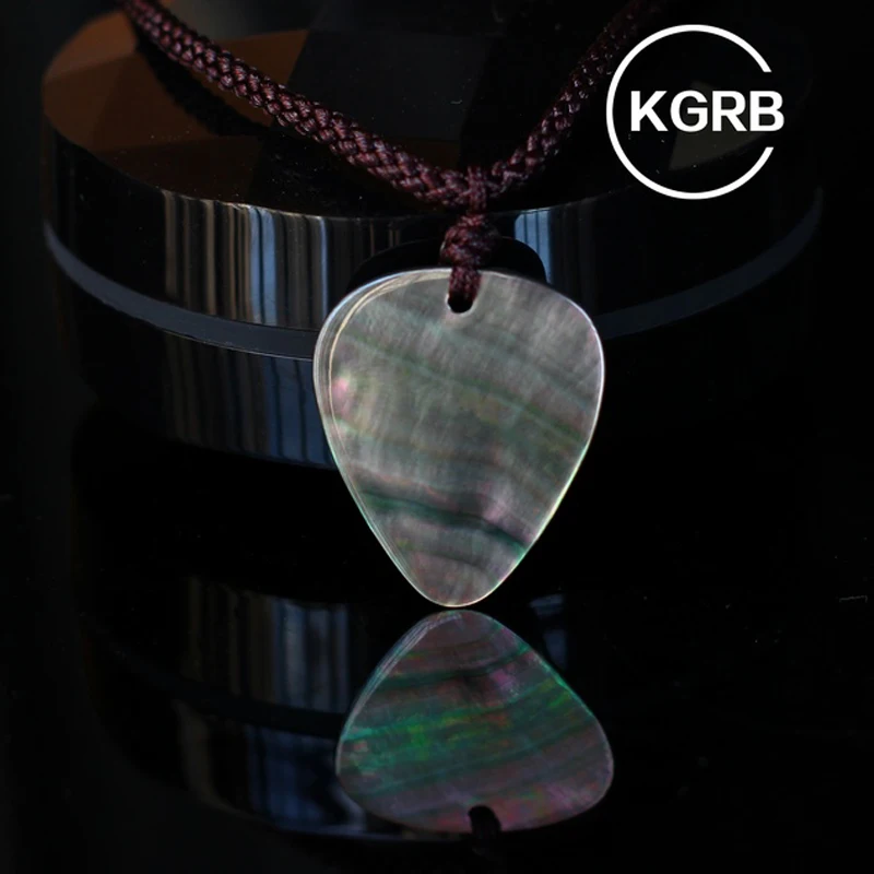 KGRB Abalone медиаторы для гитар металлический корпус гитары пальчиковые
