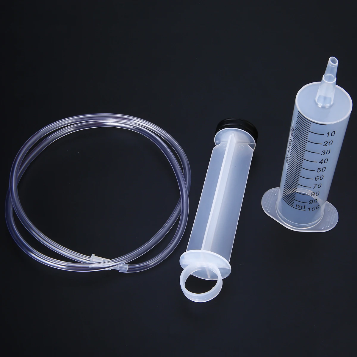 1 шт. Большой Шприц подкожный шприц для кормления 100 мл и 90 см трубка чернильный