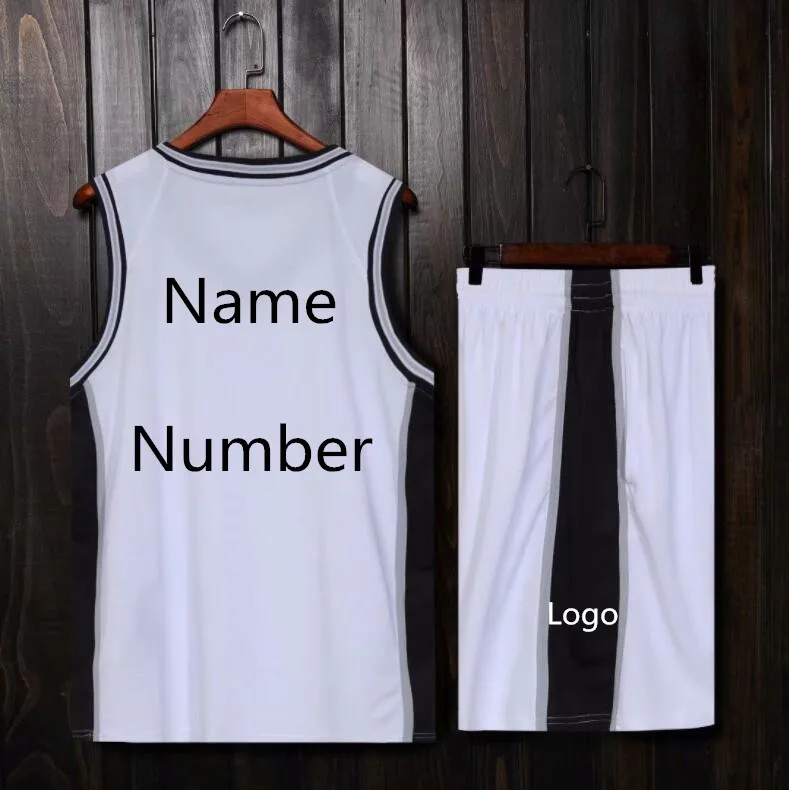 Пользовательское имя и номер Новый сезон Баскетбол Джерси взрослый ребенок