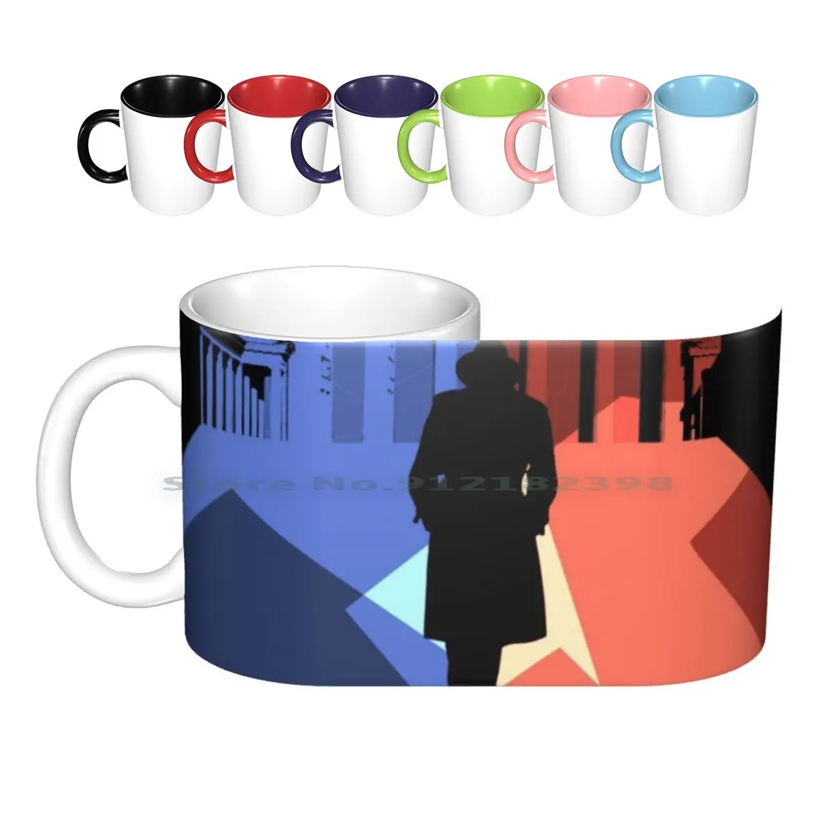 

Сумерки борьбы Bash Керамические Кружки Кофейные чашки молочный чай Кружка Сумерки борьба Россия США холодная война настольная игра s настол...