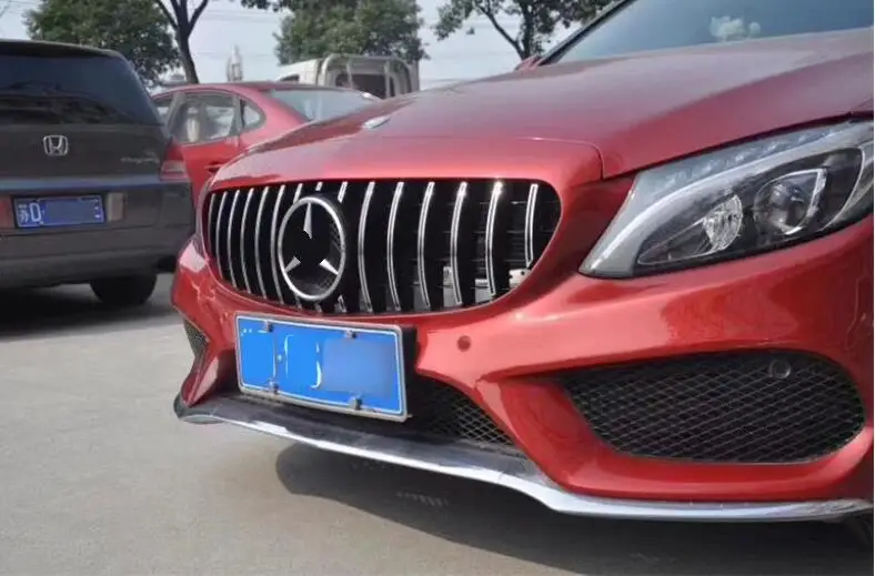 Высокое качество автомобиля ABS сетка решетка отделка Гонки Грили подходит для Benz